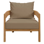 EEI-5602 Brisbane Teak Wood Outdoor Patio Armchair by Modway