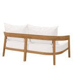 EEI-5601 Brisbane Teak Wood Outdoor Patio Loveseat by Modway