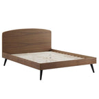 MOD-6254-WAL Bronwen Wood Queen Platform Bed by Modway
