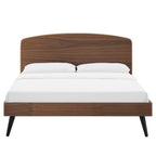 MOD-6254-WAL Bronwen Wood Queen Platform Bed by Modway
