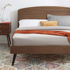 MOD-6254-WAL Bronwen Wood Queen Platform Bed by Modway