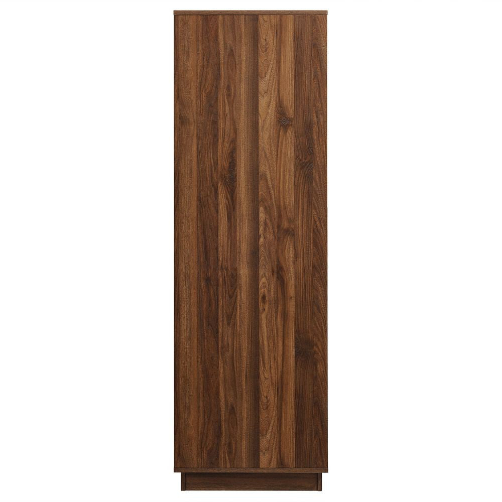 MOD-7164-WAL Bulwark 3-Door Wardrobe Closet by Modway