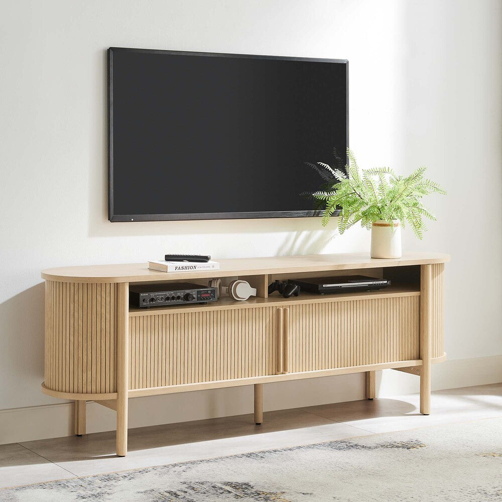 EEI-6310 Cadence 71" Curved TV Stand by Modway