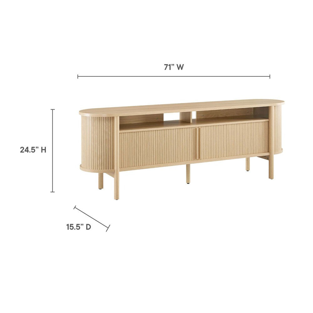 EEI-6310 Cadence 71" Curved TV Stand by Modway