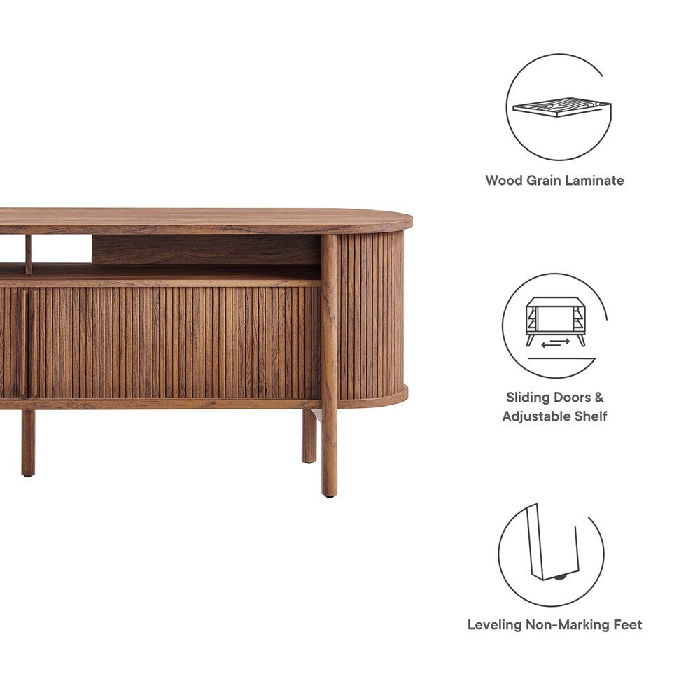 EEI-6310 Cadence 71" Curved TV Stand by Modway