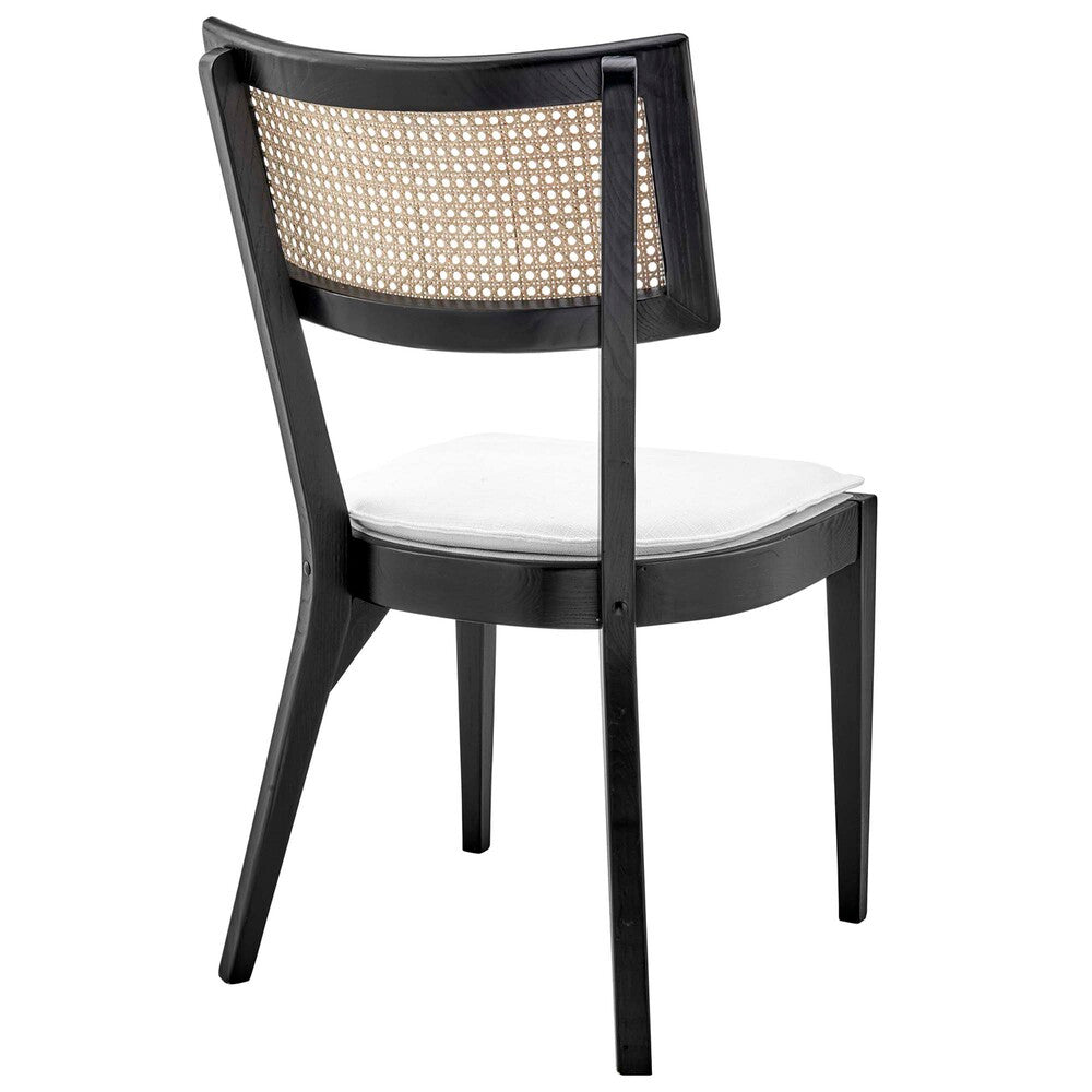 Modway Caledonia Fabric Upholstered Wood Dining Chair Set of 2 by Modway-EEI-6080