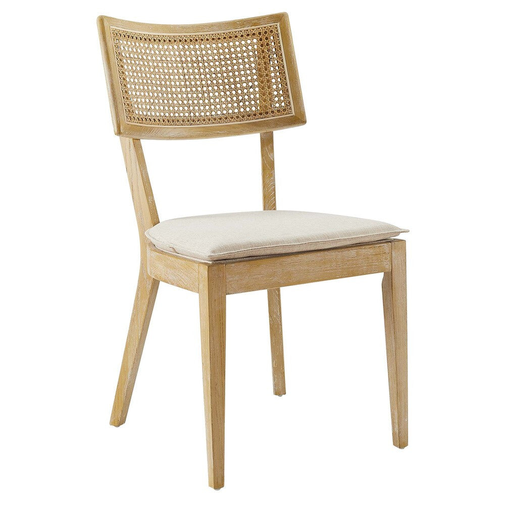 Modway Caledonia Fabric Upholstered Wood Dining Chair Set of 2 by Modway-EEI-6080