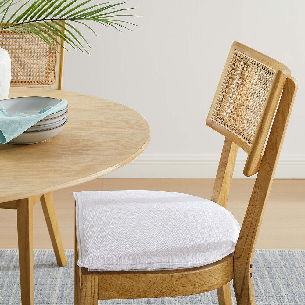 Modway Caledonia Fabric Upholstered Wood Dining Chair Set of 2 by Modway-EEI-6080