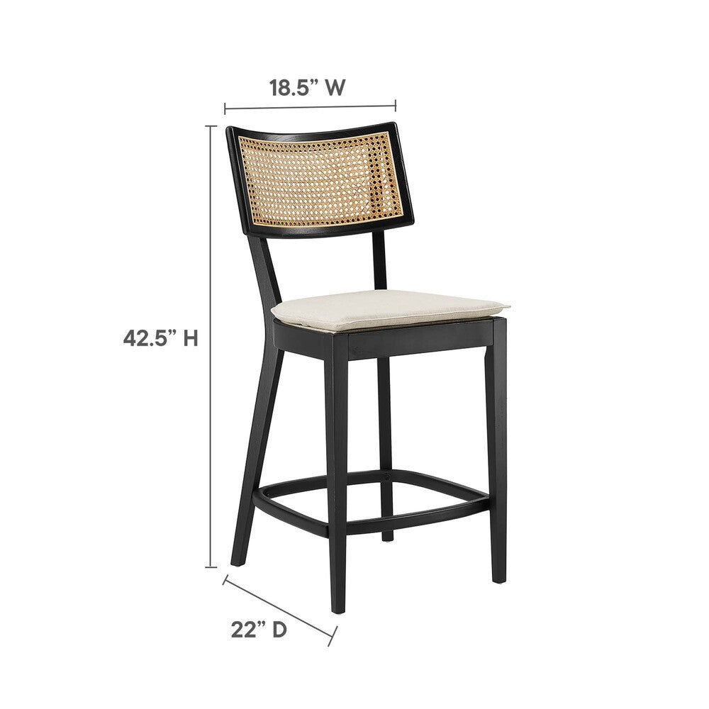 Modway Caledonia Wood Counter Stools Set of 2 by Modway-EEI-6821