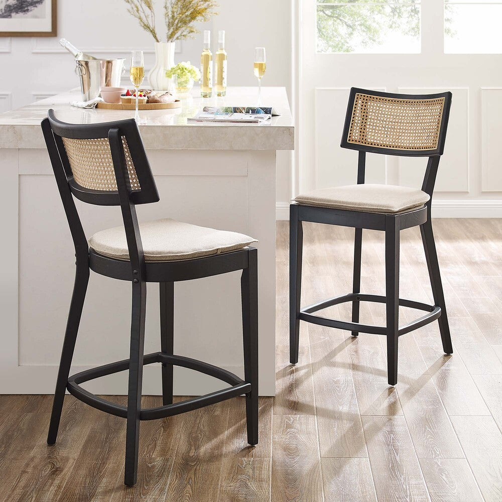 Modway Caledonia Wood Counter Stools Set of 2 by Modway-EEI-6821