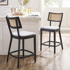 Modway Caledonia Wood Counter Stools Set of 2 by Modway-EEI-6821