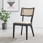 Modway Caledonia Wood Dining Chair by Modway-EEI-4648-BLK-BEI