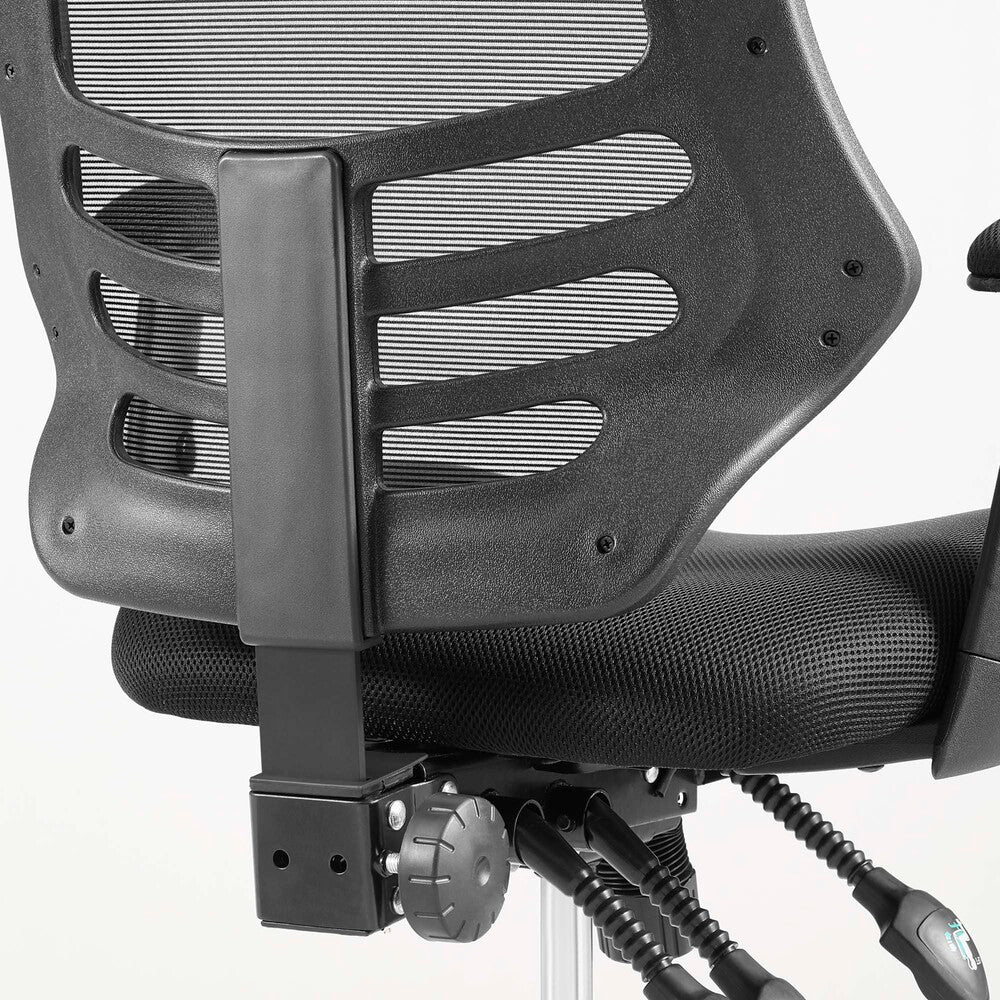 EEI-3043-BLK Calibrate Mesh Drafting Chair by Modway