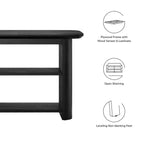 EEI-6849-BLK Calix 57" Console Table by Modway
