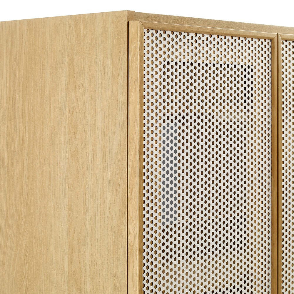 EEI-6621 Calla 24" Perforated Metal Bathroom Vanity Cabinet (Sink Basin Not Included) by Modway