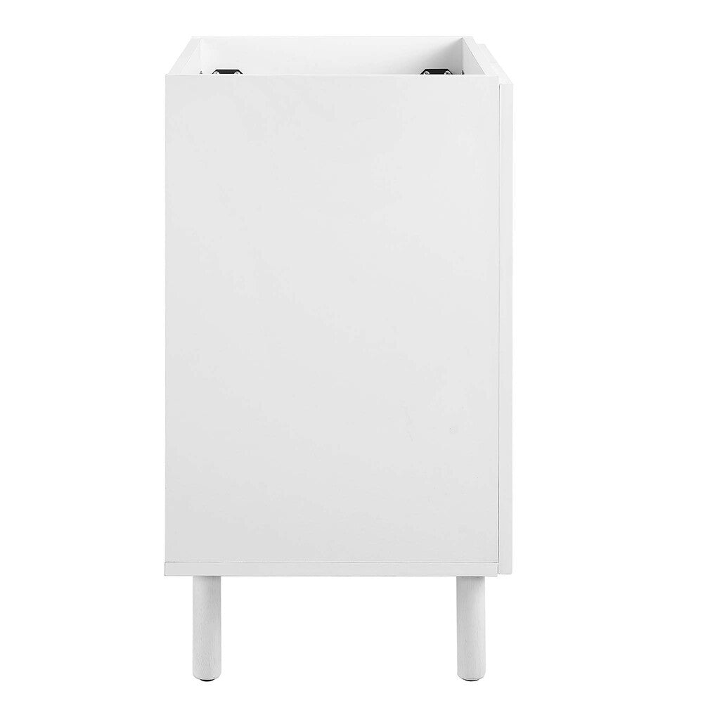 EEI-6621 Calla 24" Perforated Metal Bathroom Vanity Cabinet (Sink Basin Not Included) by Modway