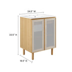 EEI-6677 Calla 24" Perforated Metal Bathroom Vanity by Modway