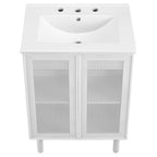 EEI-6677 Calla 24" Perforated Metal Bathroom Vanity by Modway