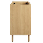 EEI-6622 Calla 36" Perforated Metal Bathroom Vanity Cabinet (Sink Basin Not Included) by Modway