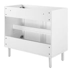 EEI-6622 Calla 36" Perforated Metal Bathroom Vanity Cabinet (Sink Basin Not Included) by Modway