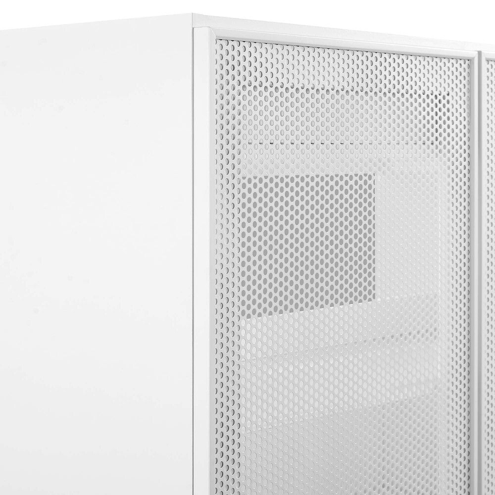 EEI-6622 Calla 36" Perforated Metal Bathroom Vanity Cabinet (Sink Basin Not Included) by Modway