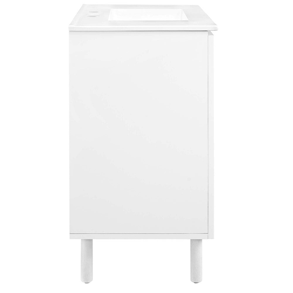 EEI-6678 Calla 36" Perforated Metal Bathroom Vanity by Modway
