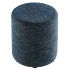 EEI-6651 Callum 16" Round Woven Heathered Fabric Upholstered Ottoman by Modway