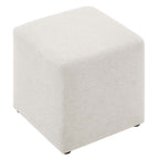 EEI-6636 Callum 17" Square Woven Heathered Fabric Upholstered Ottoman by Modway