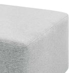 EEI-6642 Callum Large 28" Square Woven Heathered Fabric Upholstered Ottoman by Modway
