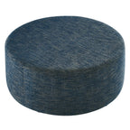 EEI-6649 Callum Large 38" Round Woven Heathered Fabric Upholstered Ottoman by Modway