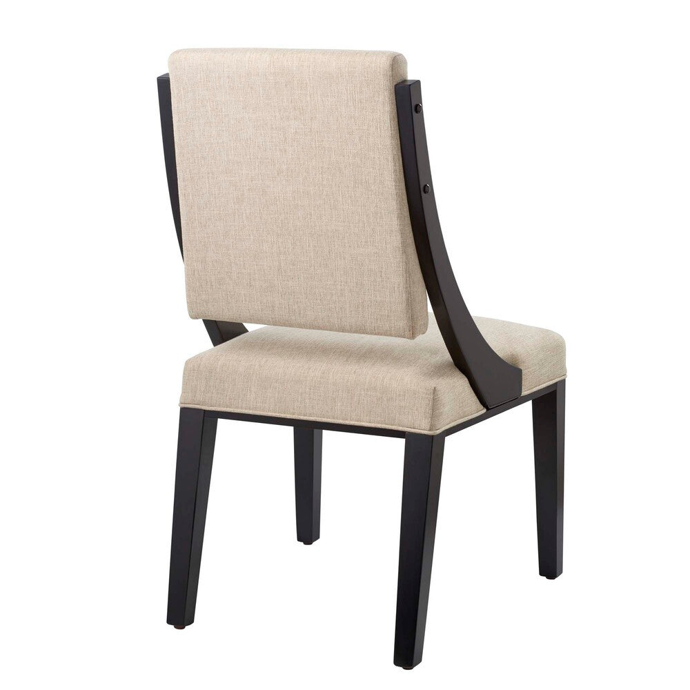 Modway Cambridge Upholstered Fabric Dining Chairs Set of 2 by Modway-EEI-4553