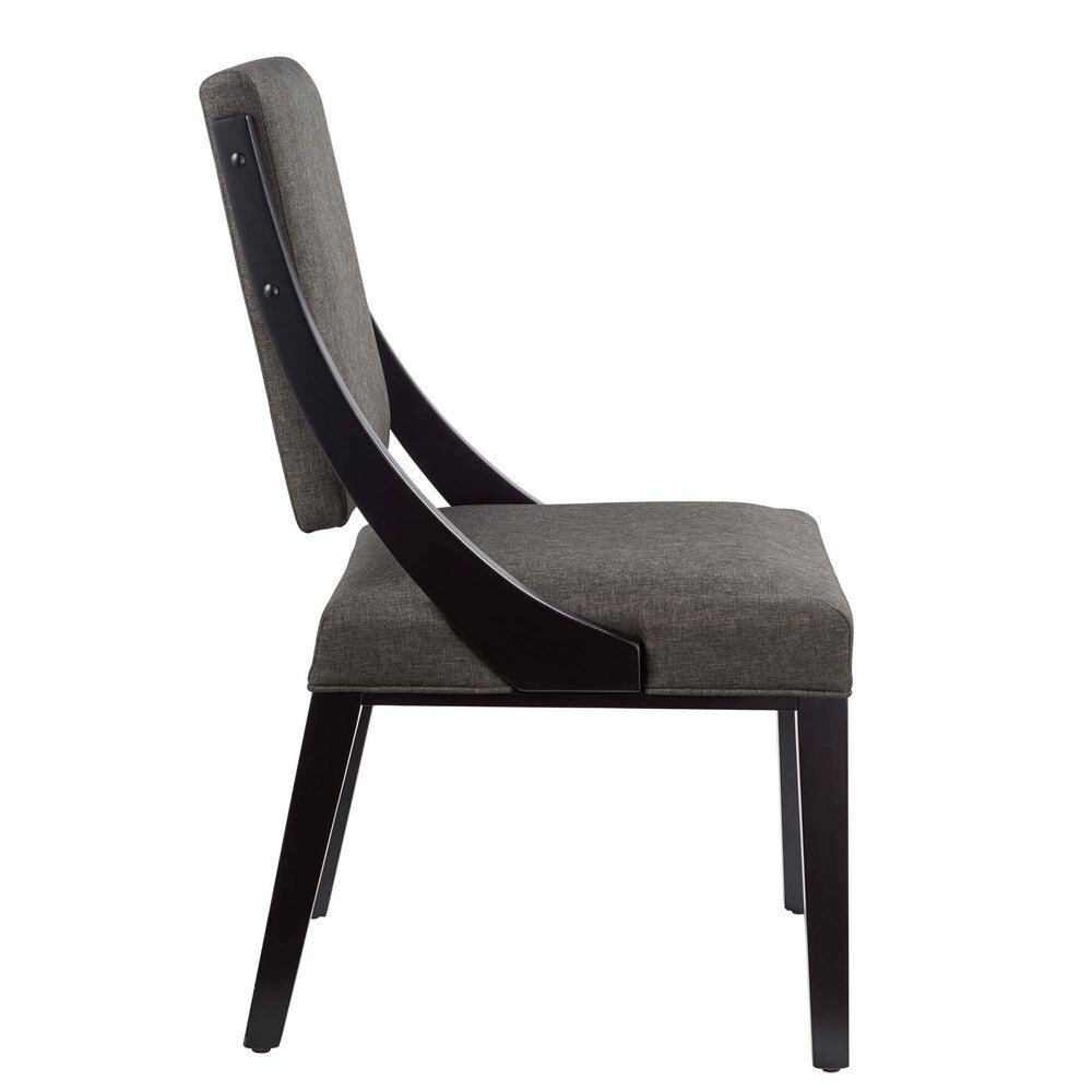 Modway Cambridge Upholstered Fabric Dining Chairs Set of 2 by Modway-EEI-4553