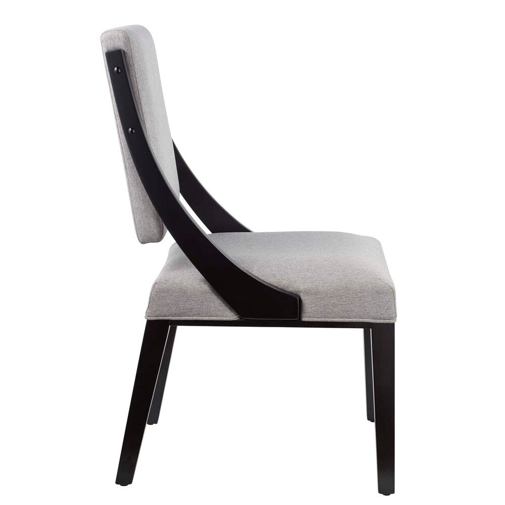 Modway Cambridge Upholstered Fabric Dining Chairs Set of 2 by Modway-EEI-4553