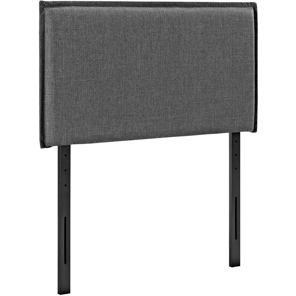 Modway Camille Upholstered Fabric Twin Headboard by Modway-MOD-5405-GRY