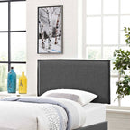 Modway Camille Upholstered Fabric Twin Headboard by Modway-MOD-5405-GRY