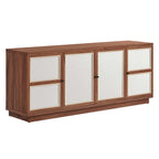 EEI-6865-WAL Capri 63" Wood Grain TV Console by Modway