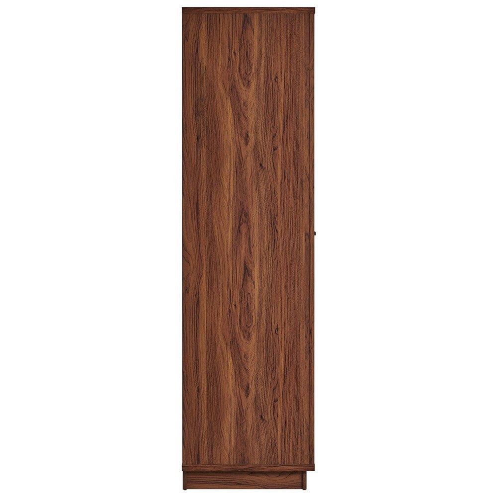 MOD-7156-WAL Capri 70" Tall Wood Grain Storage Cabinet by Modway