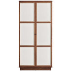 MOD-7156-WAL Capri 70" Tall Wood Grain Storage Cabinet by Modway