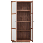 MOD-7156-WAL Capri 70" Tall Wood Grain Storage Cabinet by Modway