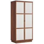 MOD-7156-WAL Capri 70" Tall Wood Grain Storage Cabinet by Modway