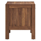 MOD-7118-WAL Capri Wood Grain Nightstand by Modway