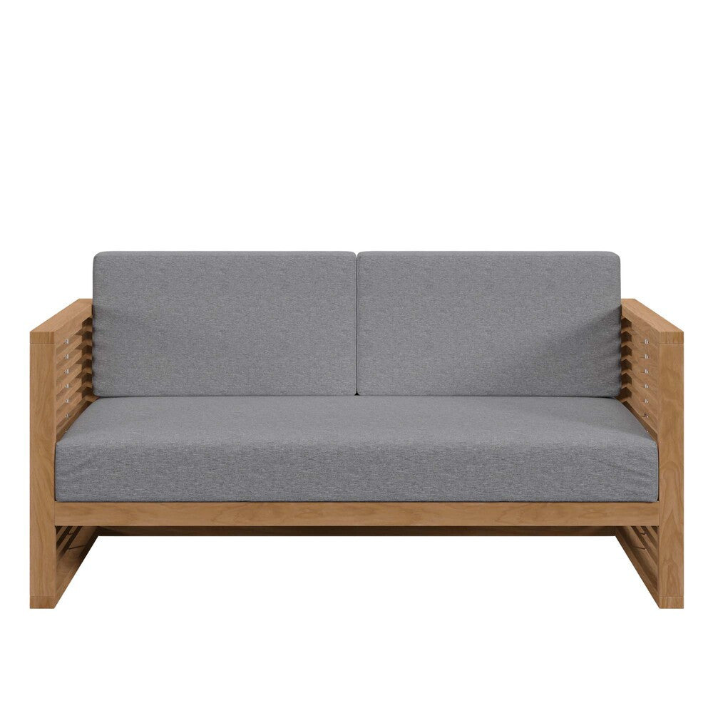 EEI-5837 Carlsbad 3-Piece Teak Wood Outdoor Patio Set by Modway