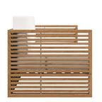 EEI-5837 Carlsbad 3-Piece Teak Wood Outdoor Patio Set by Modway