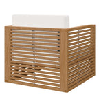 EEI-5837 Carlsbad 3-Piece Teak Wood Outdoor Patio Set by Modway