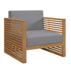 EEI-5838 Carlsbad 3-Piece Teak Wood Outdoor Patio Set by Modway