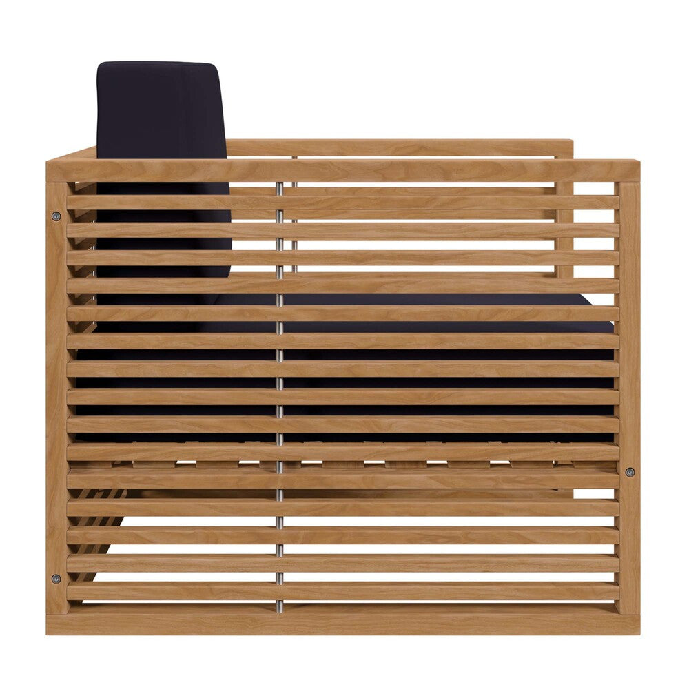 EEI-5838 Carlsbad 3-Piece Teak Wood Outdoor Patio Set by Modway