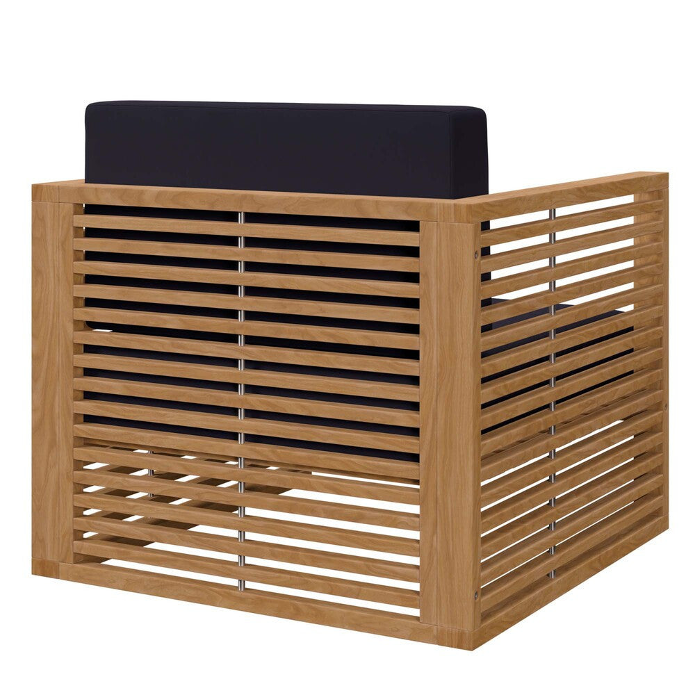 EEI-5838 Carlsbad 3-Piece Teak Wood Outdoor Patio Set by Modway