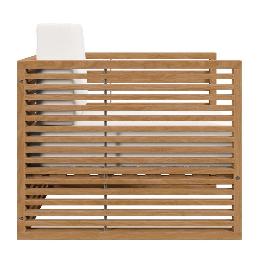EEI-5838 Carlsbad 3-Piece Teak Wood Outdoor Patio Set by Modway