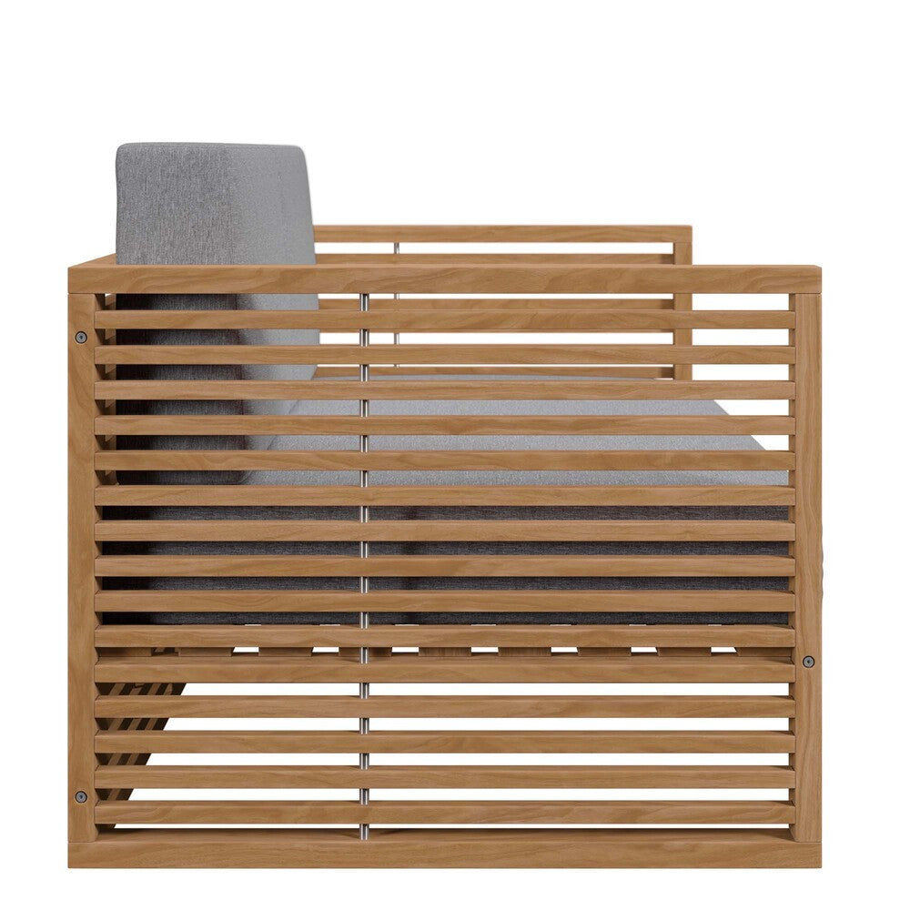EEI-5836 Carlsbad 6-Piece Teak Wood Outdoor Patio Set by Modway