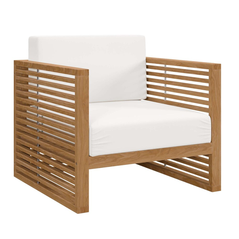 EEI-5836 Carlsbad 6-Piece Teak Wood Outdoor Patio Set by Modway